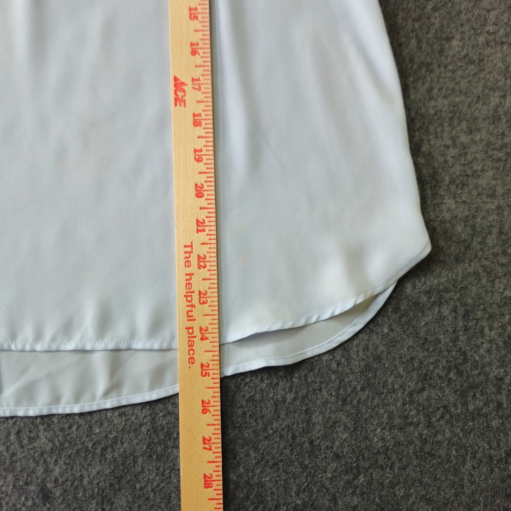 ARITZIA Babaton Scoop Neck Tank Top Medium Blue Office Minimalist Closet Staple - Picture 7 of 9